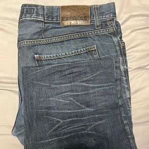 Express 34x32 jeans